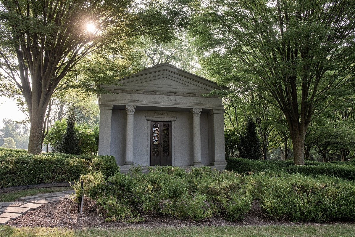 Dio + Co. custom, luxury mausoleum (private family mausoleum)