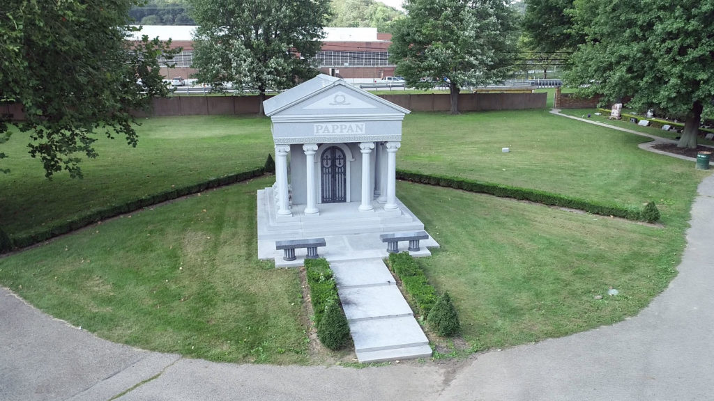 An above ground mausoleum can truly meet your needs - Private Family Multi Crypt Walk-in Mausoleum